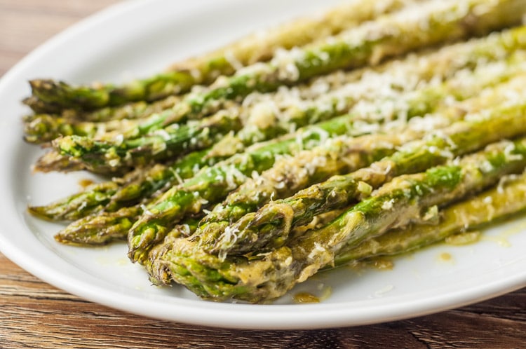 Easy Plant-Based Recipes: Dijon Roasted Garlic Asparagus